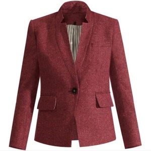 Veronica Beard Burgundy Blazer